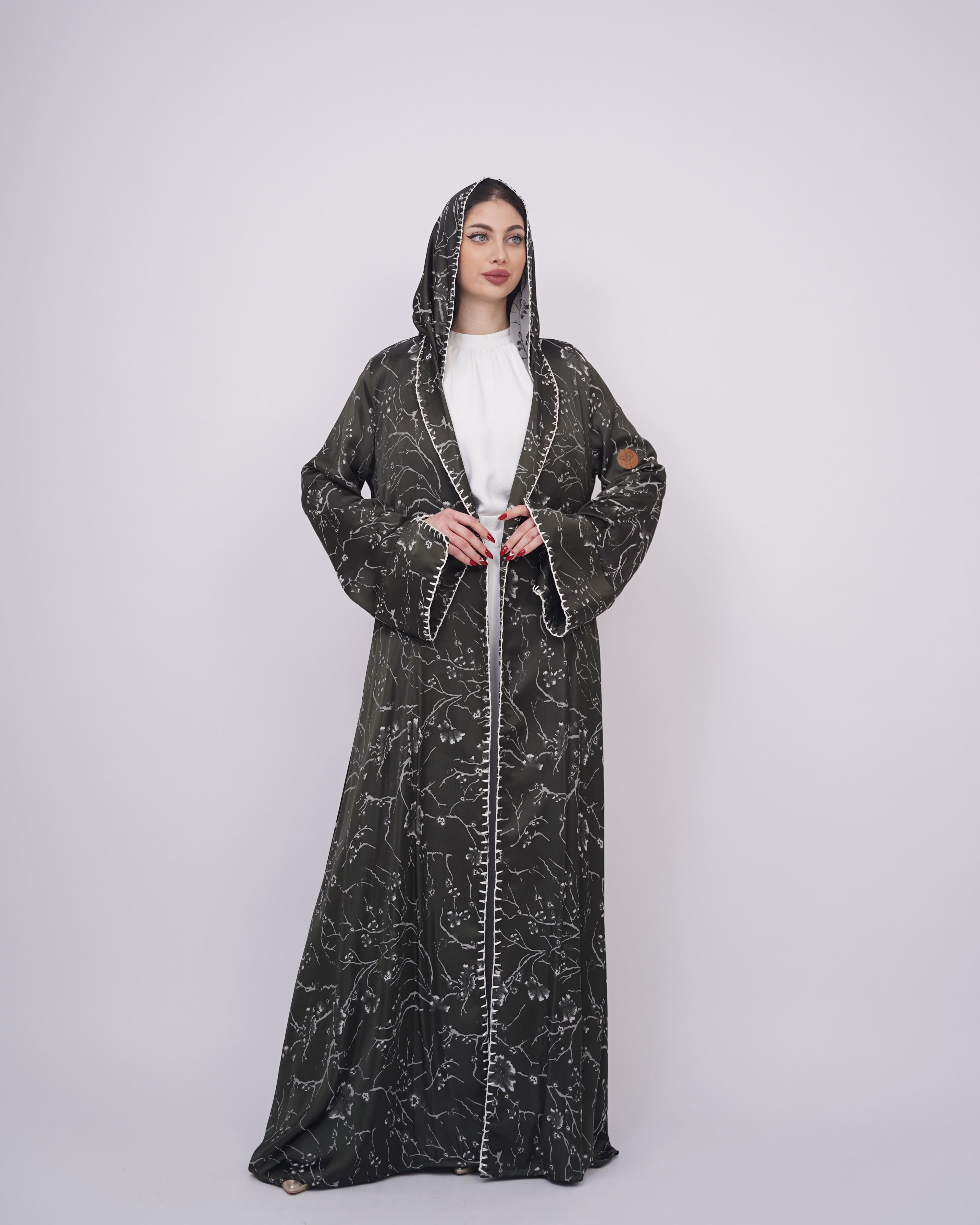 Embroidery abaya