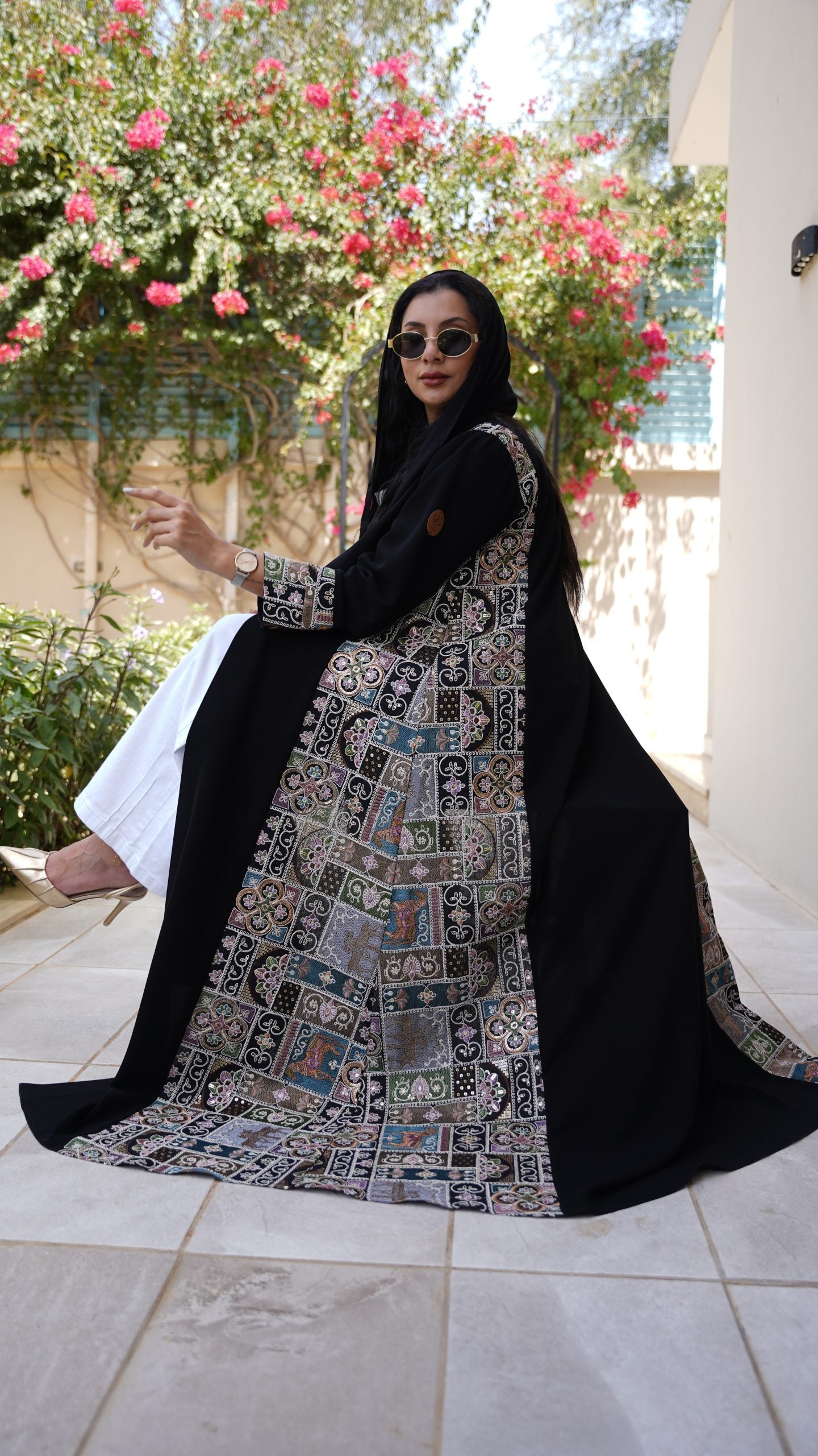 Abaya Traditional Motifs