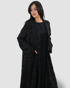 Black jacquard with  inner dress