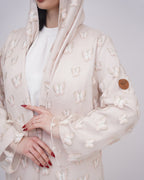 Japanese Crepe Butterfly Abaya